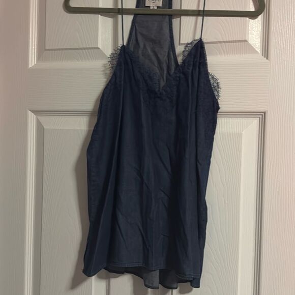 Jean LIKE NEW Cami NYC Top - Size Small - Spaghetti Strap - Picture 1 of 3